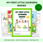 My First Little Learners Binder